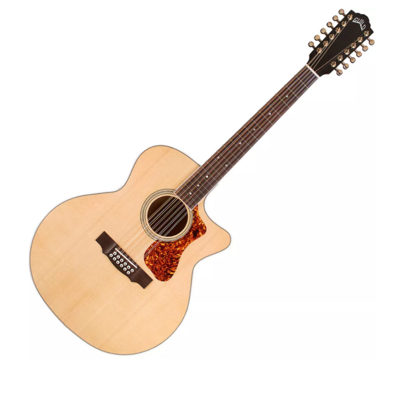 Guitarra 12 Cuerdas Electroacustica Folk Guild F-2512CE Deluxe BDL