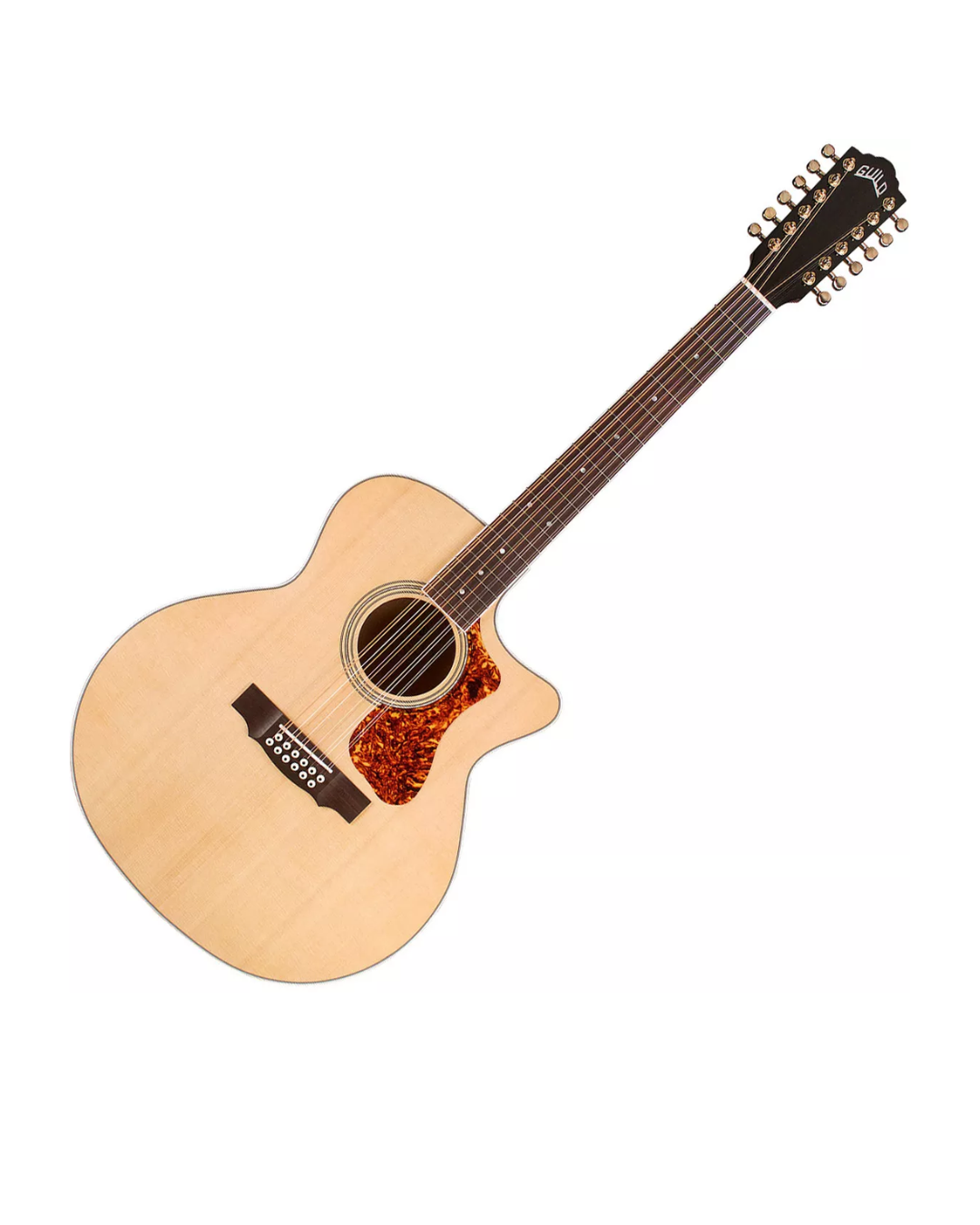 Guitarra 12 Cuerdas Electroacustica Folk Guild F-2512CE Deluxe BDL