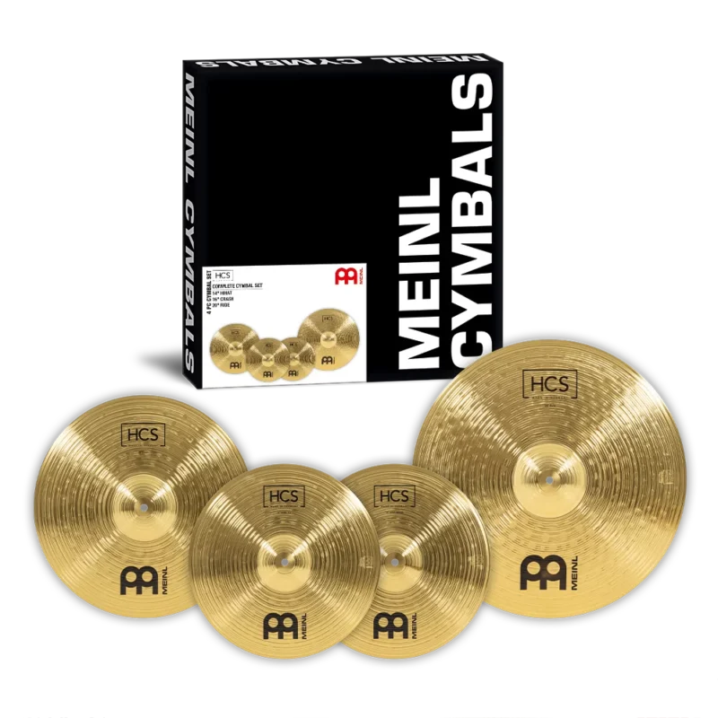 Set De Platillos Meinl HCS 14" 16" 20"