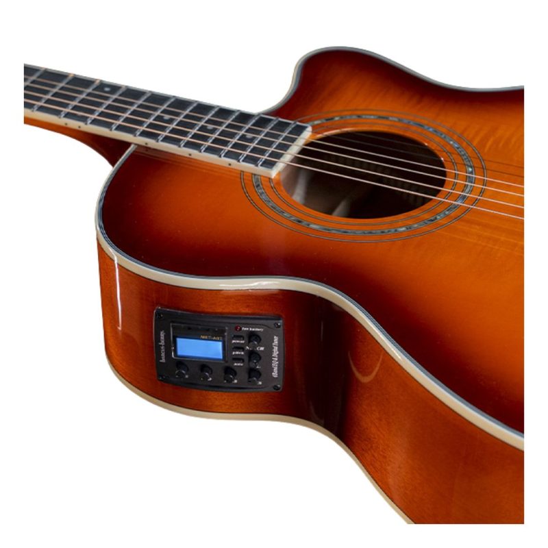 Guitarra Electroacustica Mini Jumbo Washburn EA15ITB-A-U