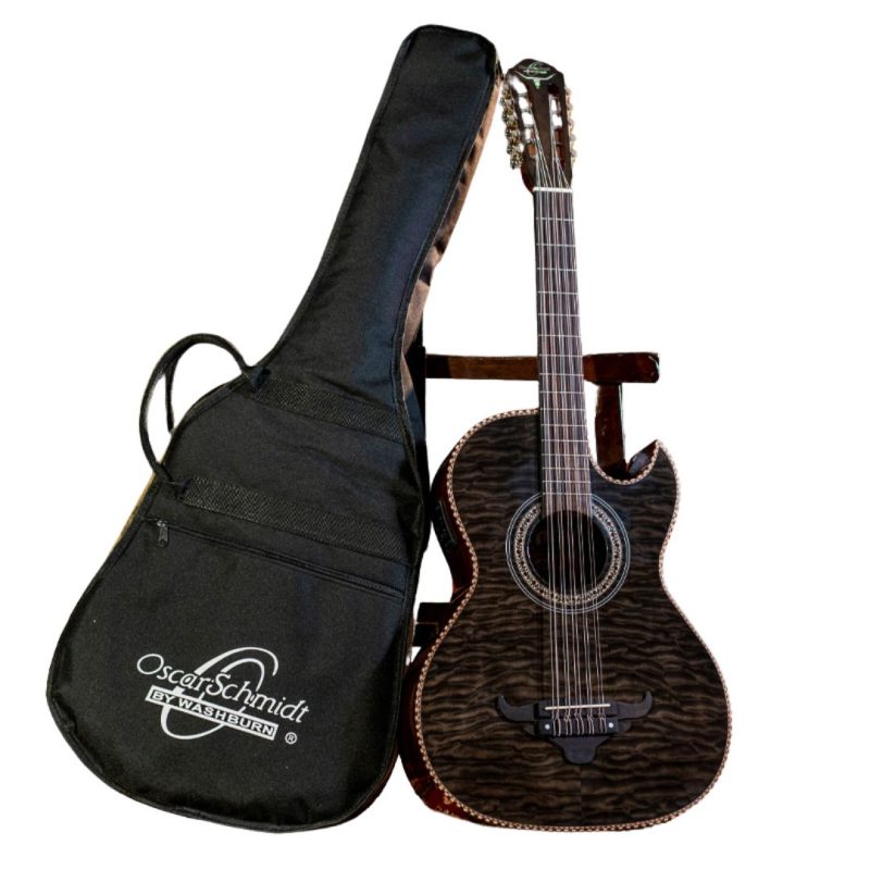 Bajo Quinto Electroacustico Black Oscar Schmidt By Washburn OH32SEQTB-U