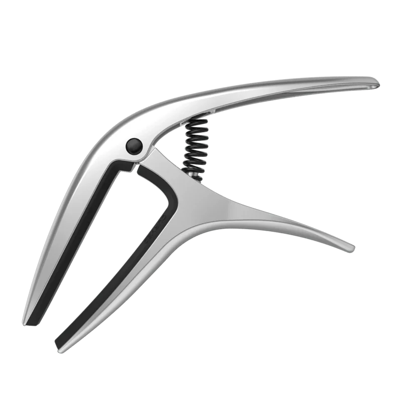 Capo Ernie Ball Axis Dual Plateado