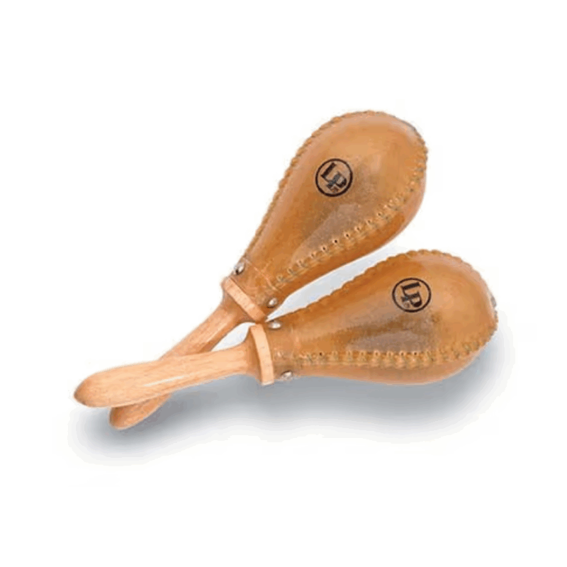 Maracas Salseras LP de cuero Natural