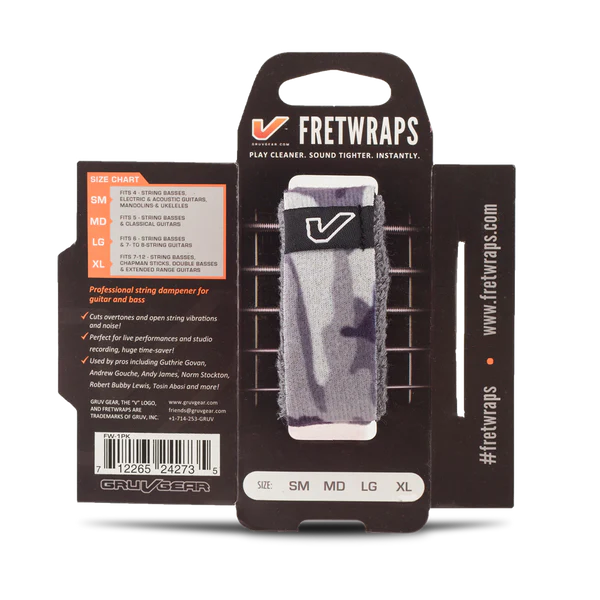 Fretwrap Gruv Gear Camuflado FW-1PK-CMW-SM