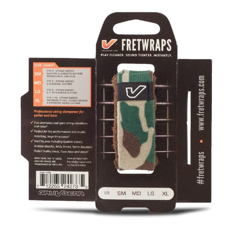 Fretwrap Gruv Gear Camuflado FW-1PK-CMG-SM