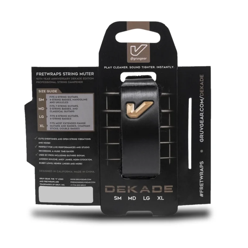 Fretwrap Gruv Gear Negro FW1-DKD-SM