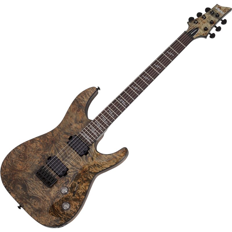 Schecter Omen Elite 6 Ebony Charcoal SKU:2451