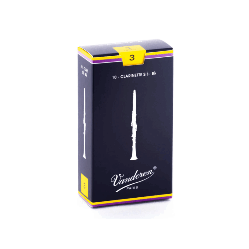 Caja x10 Cañas Vandoren Clarinete 3