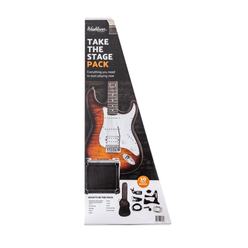 Pack de guitarra electrica Washburn SDFSBPACK-U