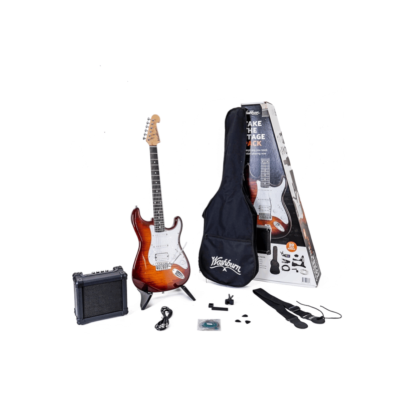 Pack de guitarra electrica Washburn SDFSBPACK-U