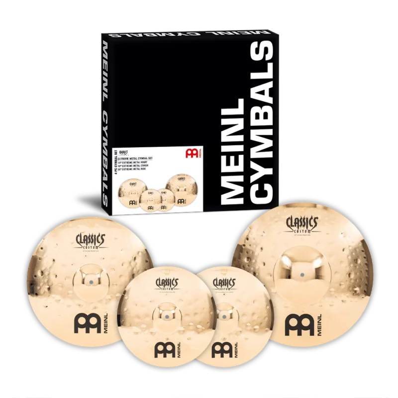 Set de Platillos Meinl Classics Custom Extreme Metal  CC-EM480
