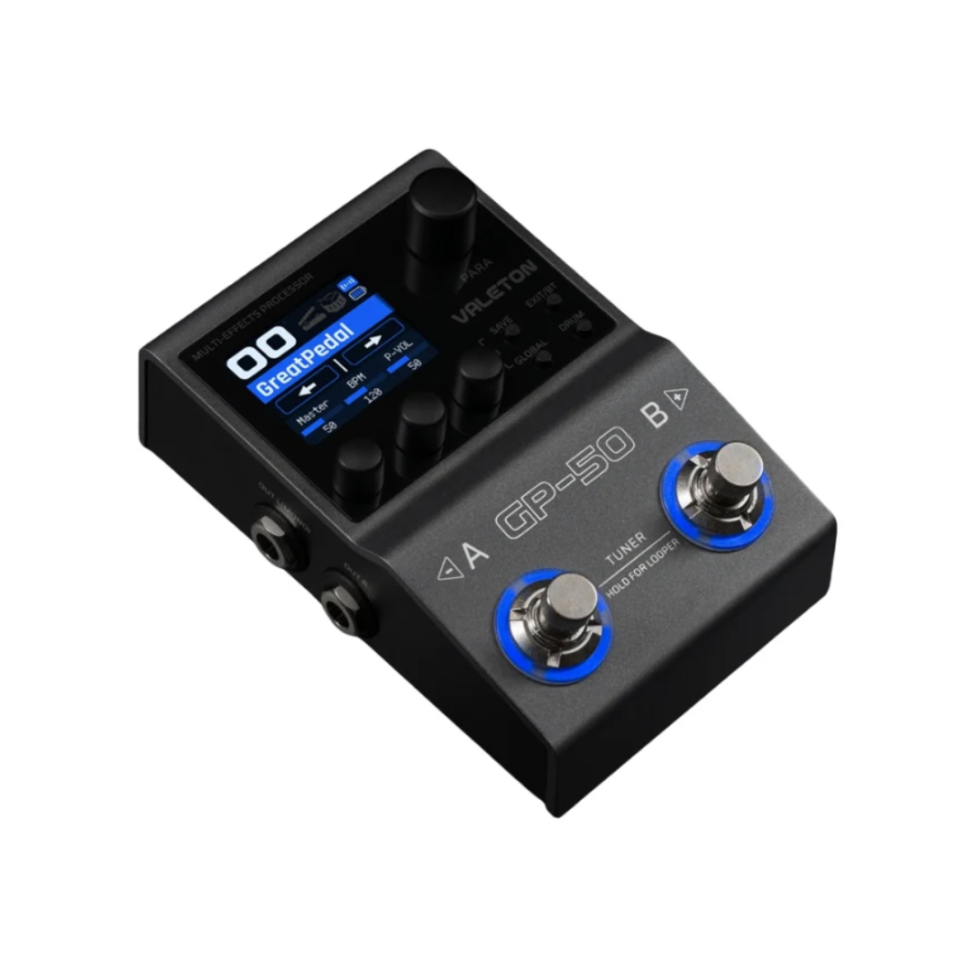 Pedal Multiefectos Valeton GP-50 lanzamiento 2026