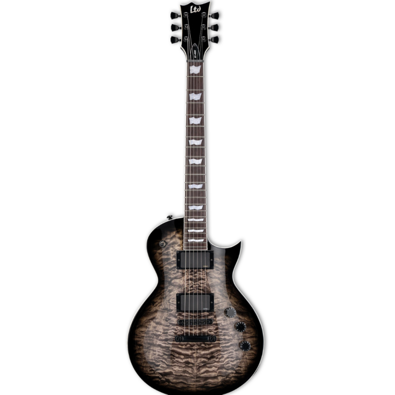 Guitarra Eléctrica LTD EC-400 QM See Thru Black Sunburst
