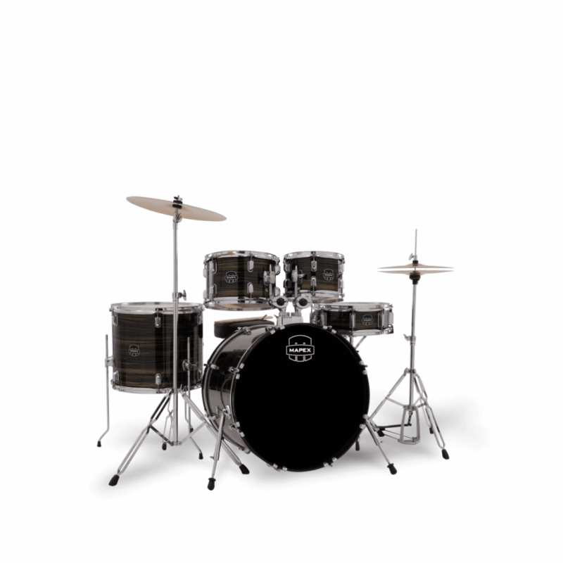 Bateria Mapex Comet Covering Kit Ebony Yellow Grain CM5294FTCFJ