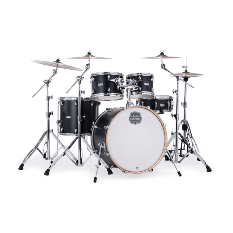 Bateria Mapex Mars Maple Lacquer Kitmatte Black MM529SFKD