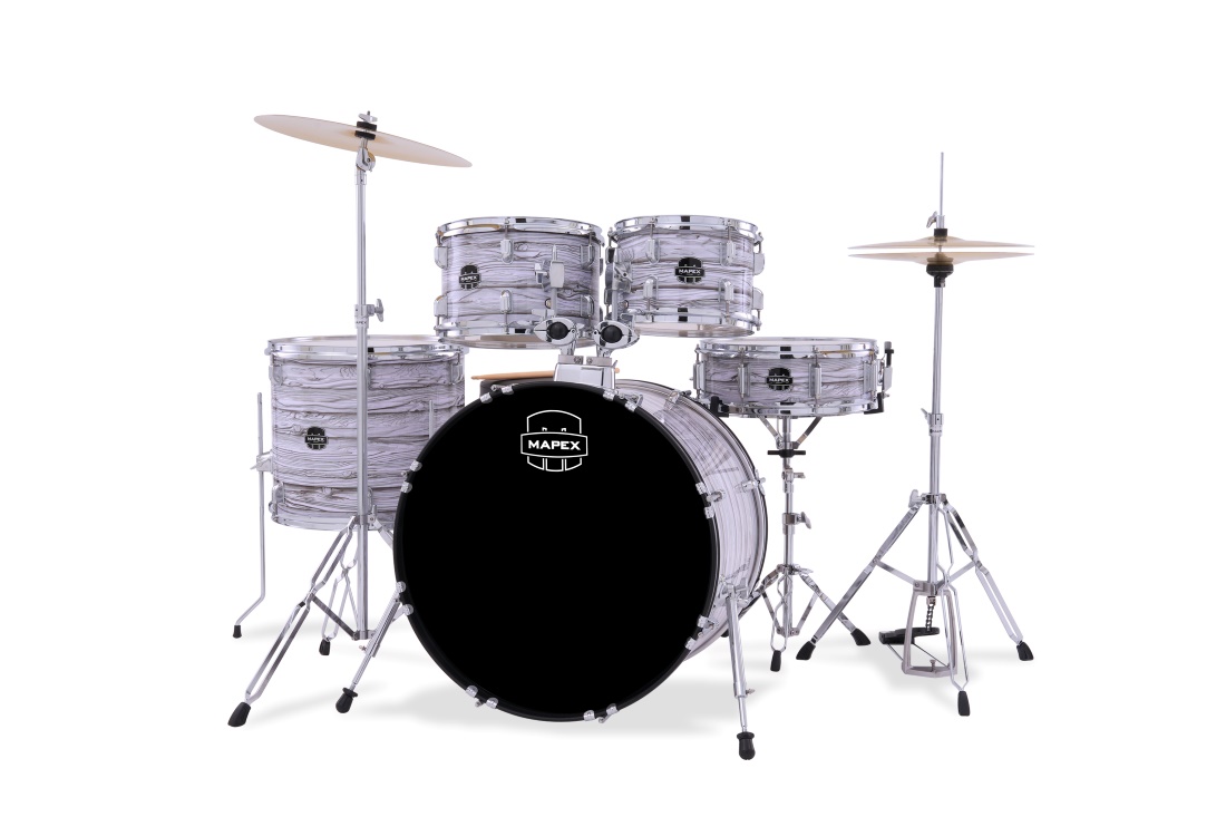 Bateria Mapex Comet Covering Kit White Marblewood CM5294FTCFI