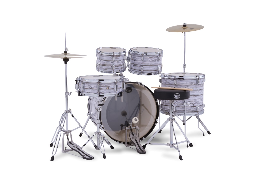 Bateria Mapex Comet Covering Kit White Marblewood CM5294FTCFI