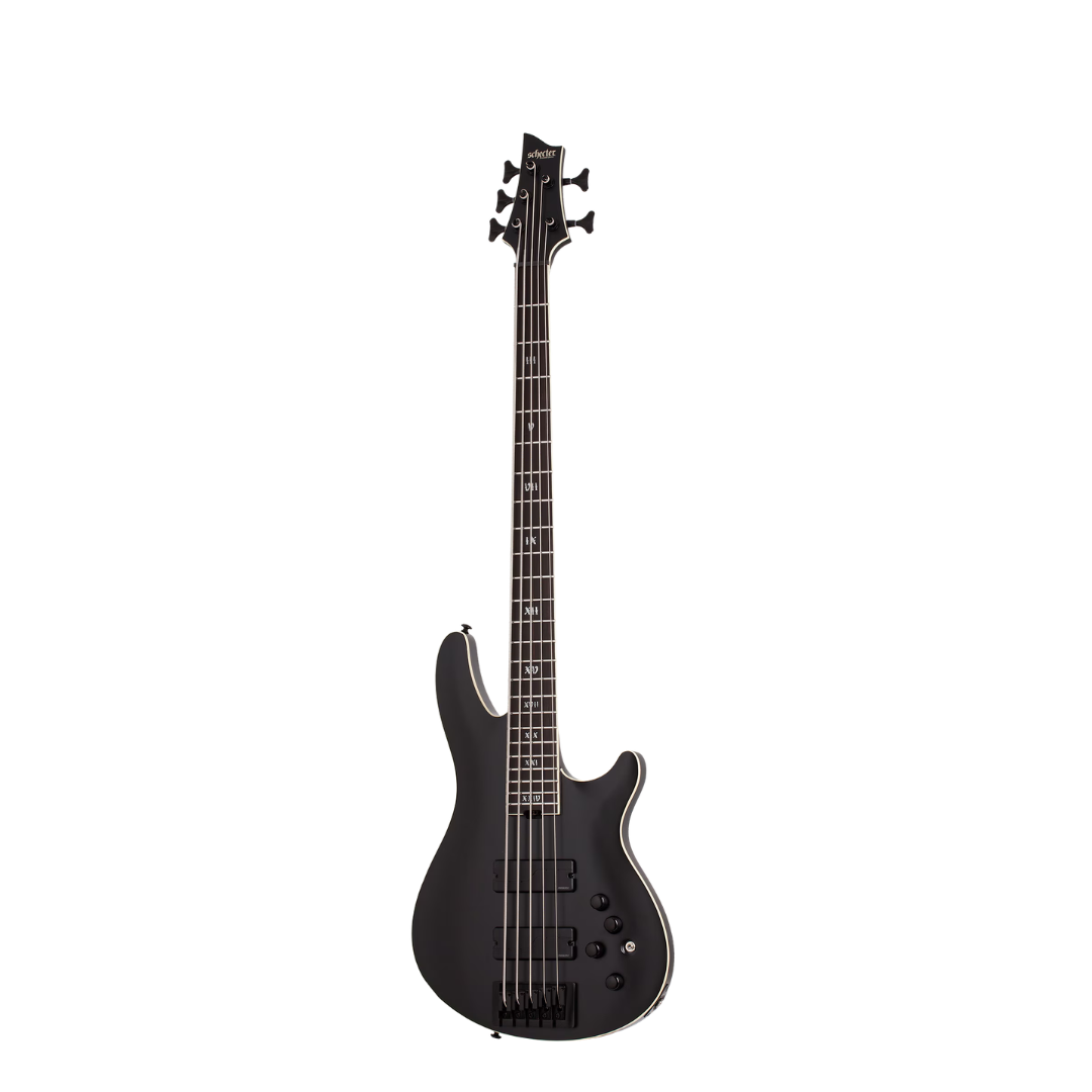 Bajo Schecter SLS Evil Twin-5 Satin Black
