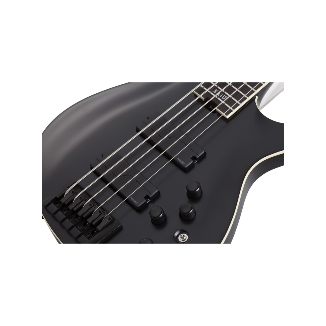 Bajo Schecter SLS Evil Twin-5 Satin Black