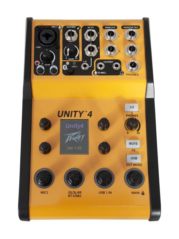 Mezclador digital Unity™ 4